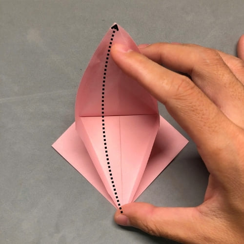 Origami Bird Base 10