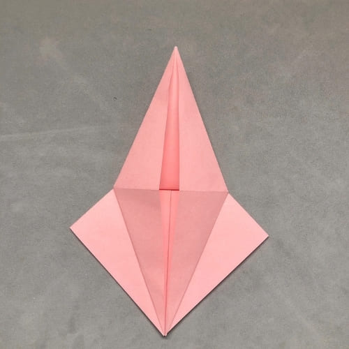Origami Bird Base 11